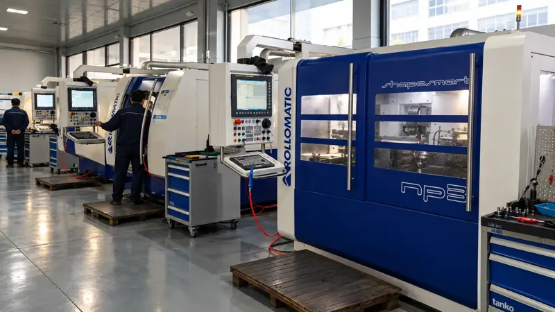 Rollomatic 5-axis grinding machines