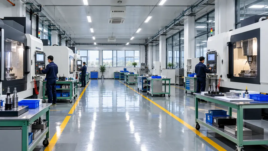 CNC tool grinding workshop at the JIAYI factory