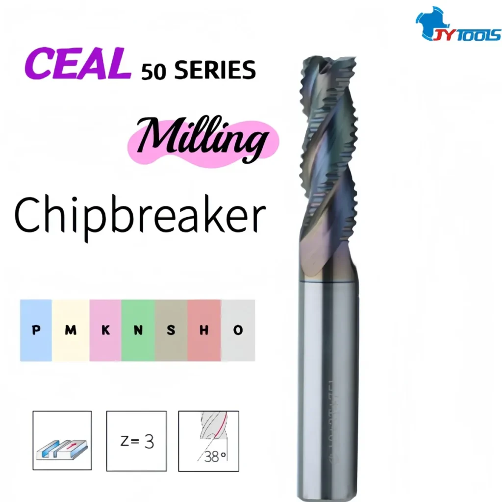 CEAL50 carbide end mill series card