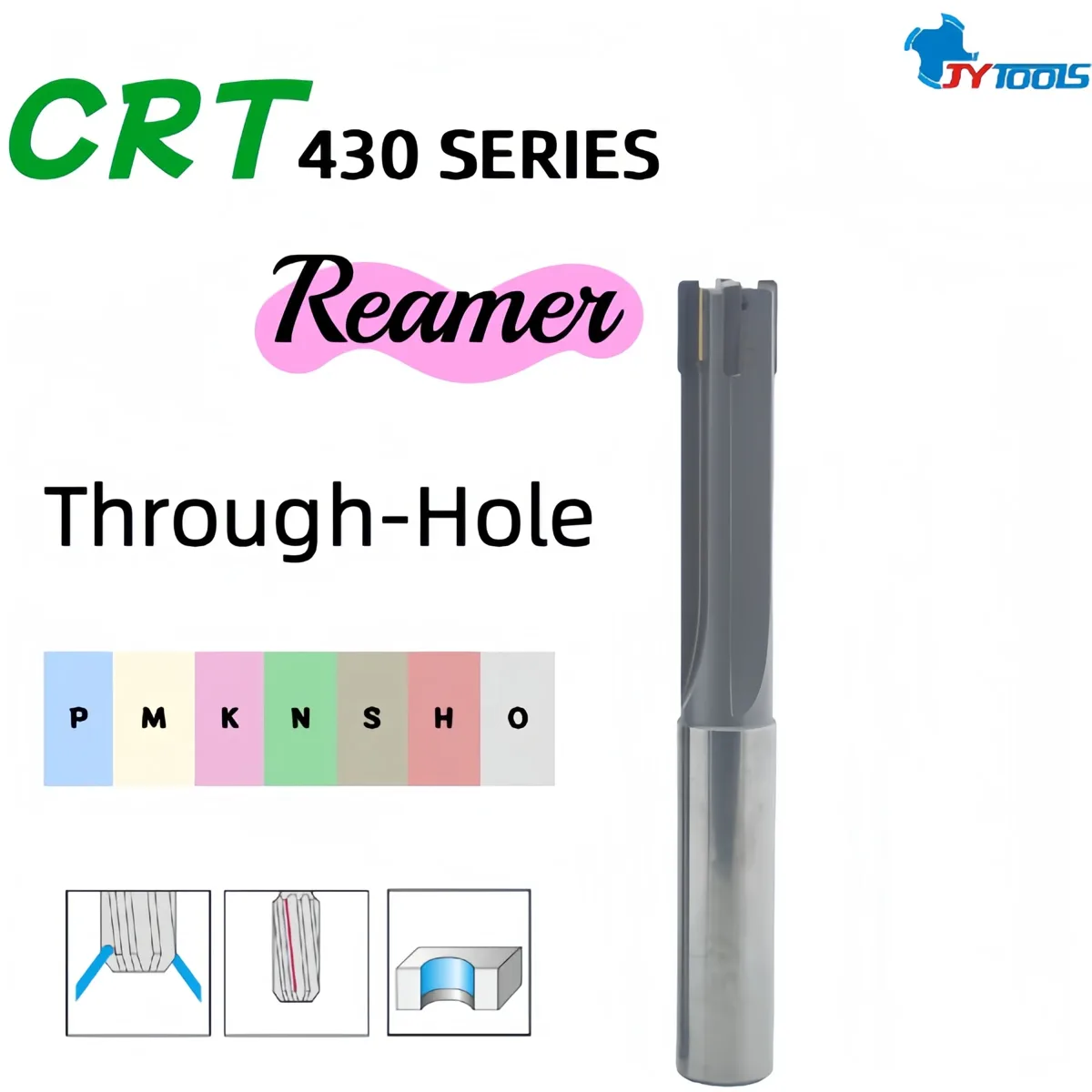 CRT430 reamer specification card