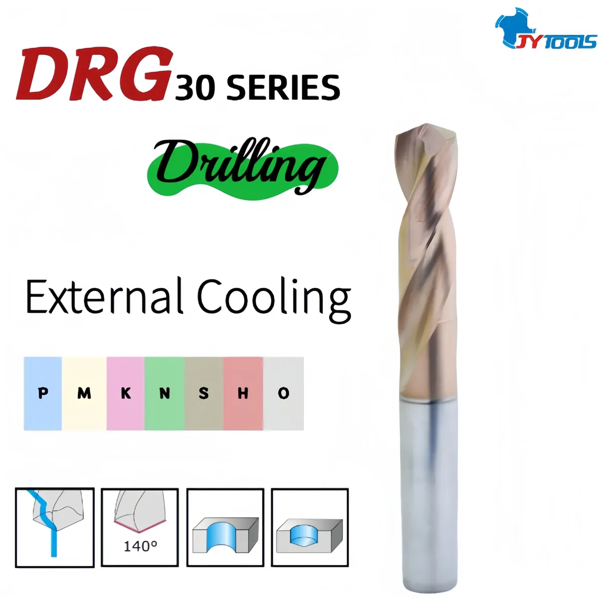 DRG30 carbide drill series card