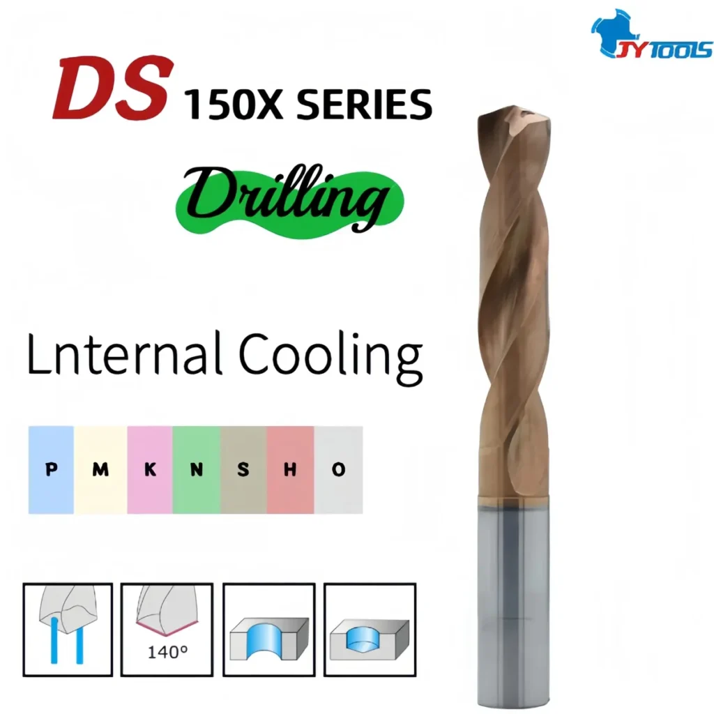 DS150X carbide drill series card