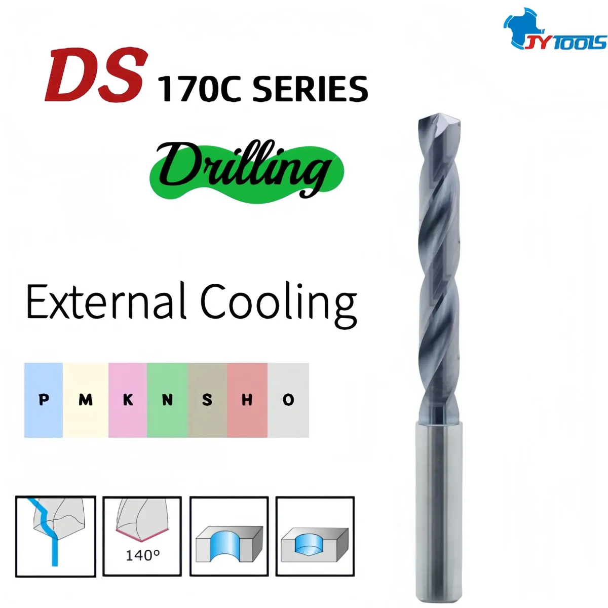 DS170C carbide drill series card