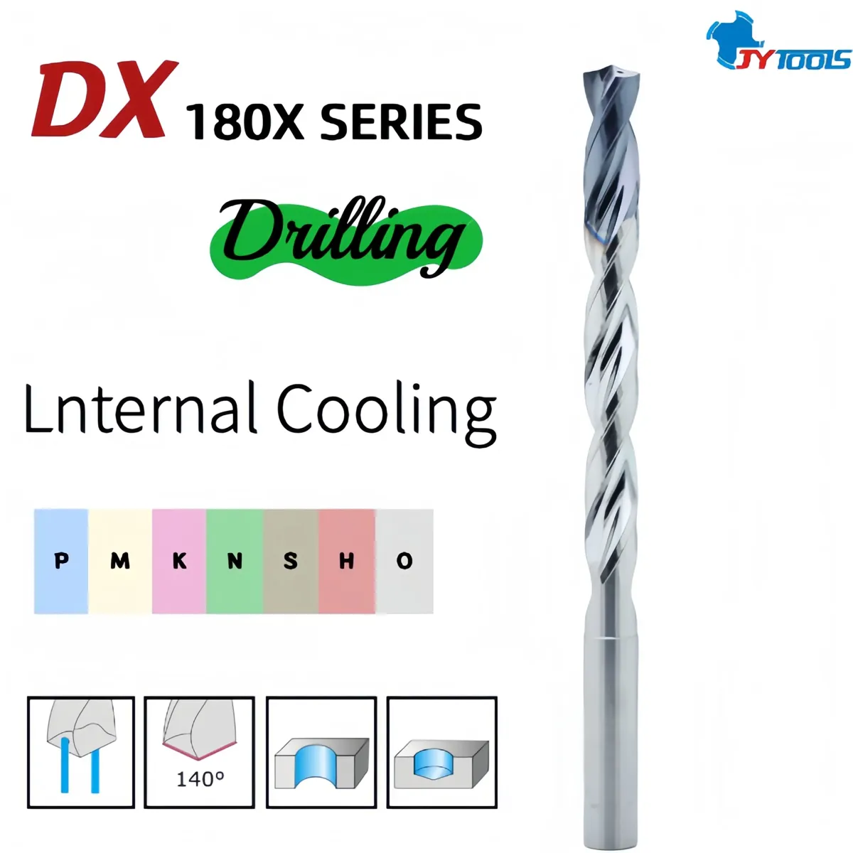 DX180X deep-hole drill series card