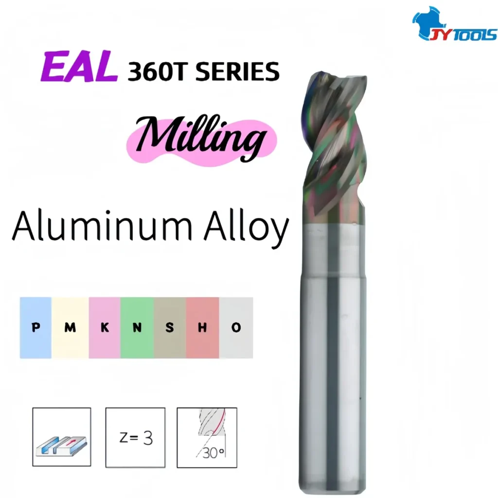 EAL360T carbide end mill series card