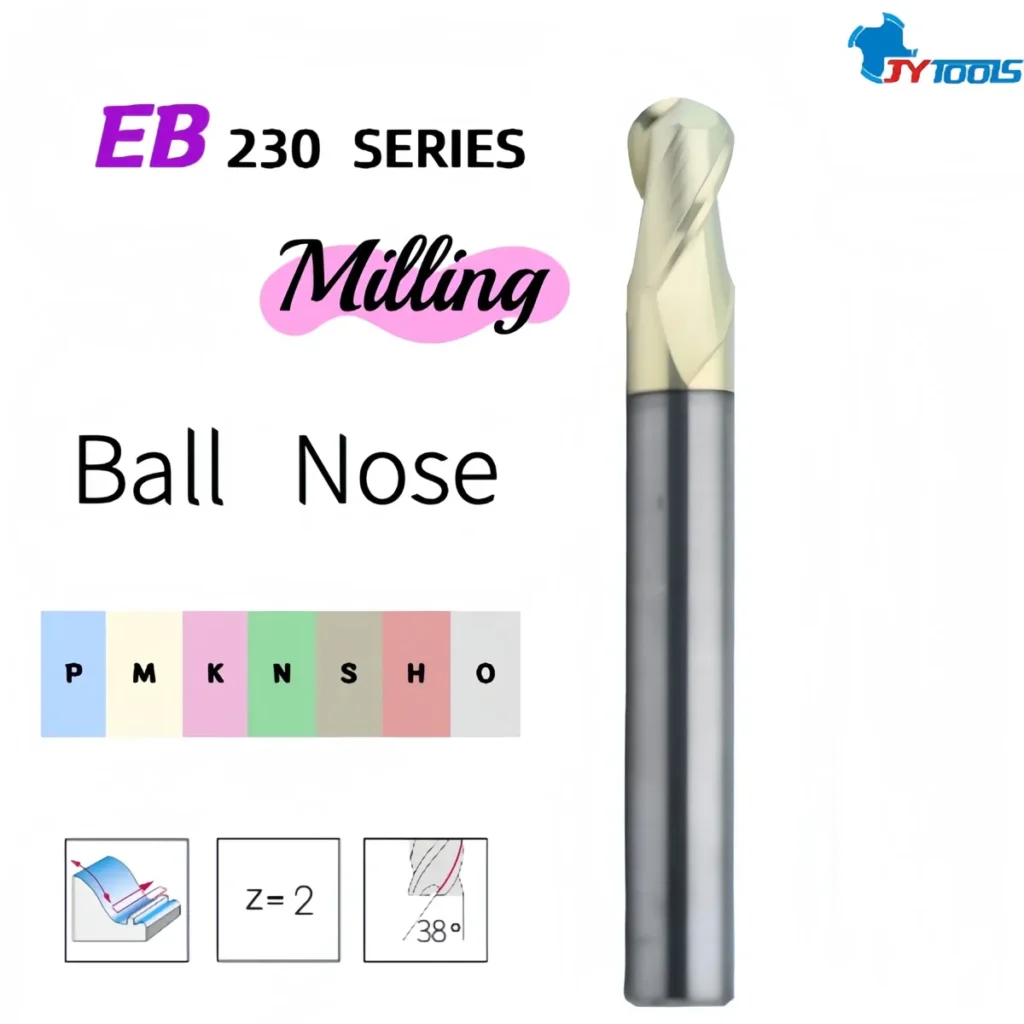 EB230 carbide end mill series card