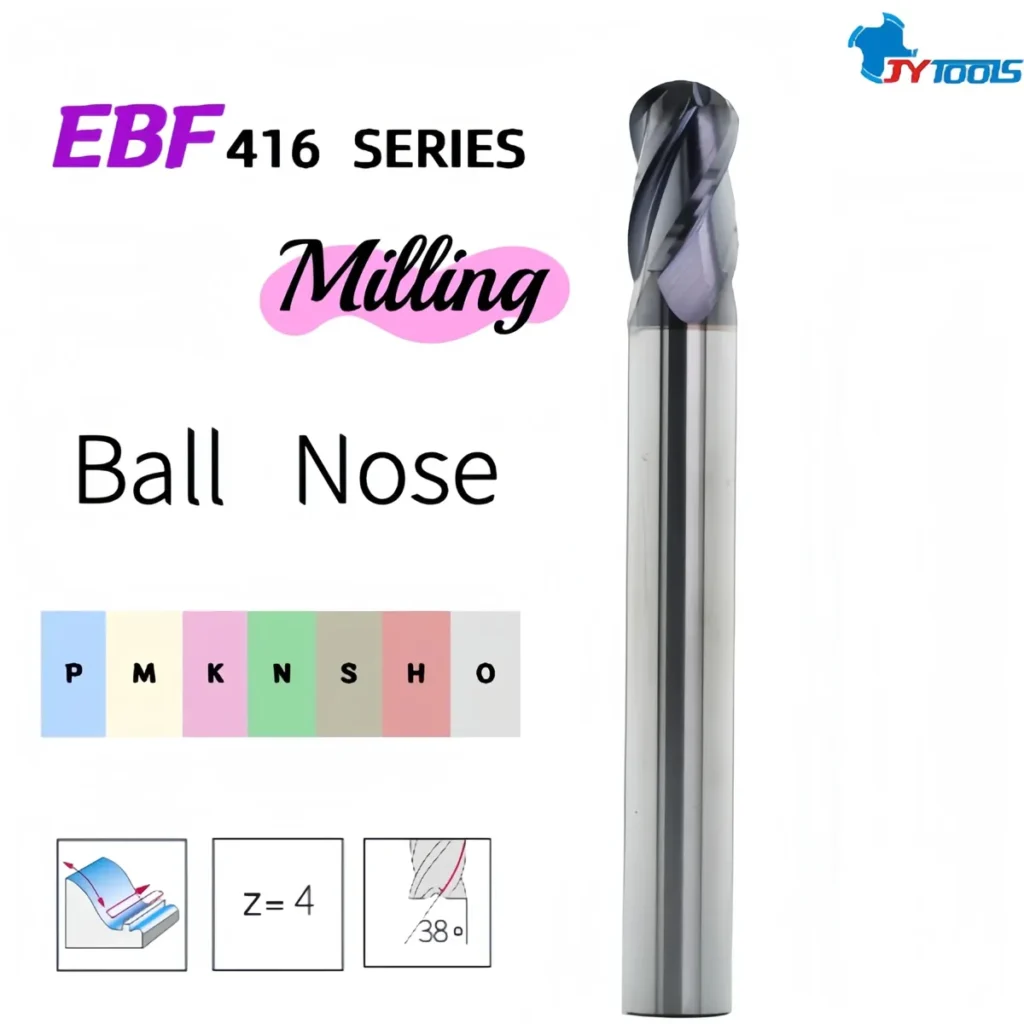 EBF416 carbide end mill series card
