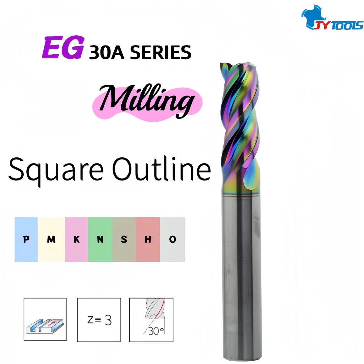 EG30A carbide end mill series card