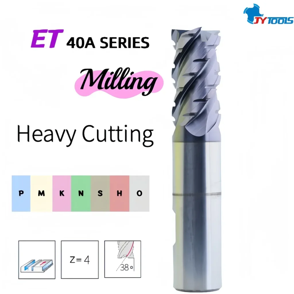 ET40A carbide end mill series card