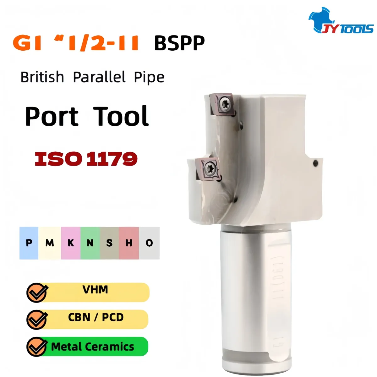 G1″1/2-11 FD315 iso 1179 port tool series card