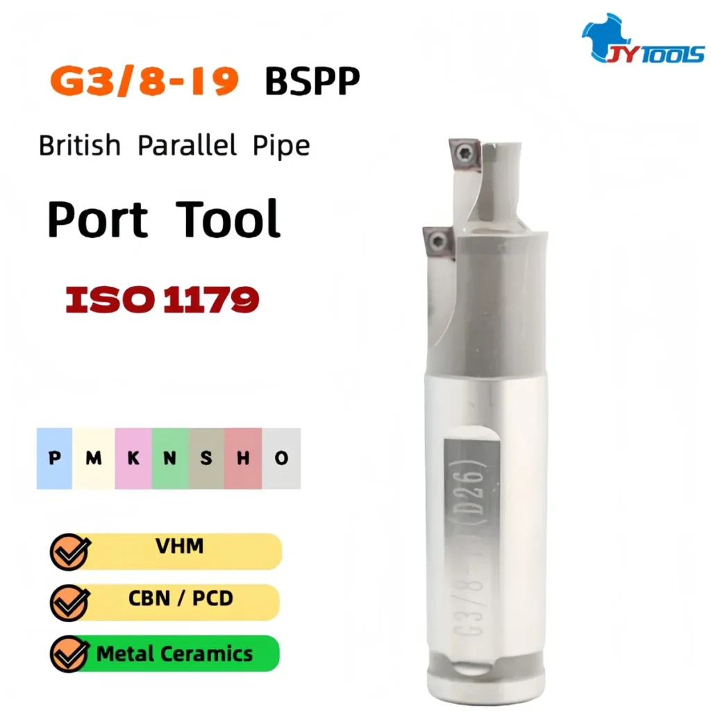 G3/8-19 FD315 iso 1179 port tool series card