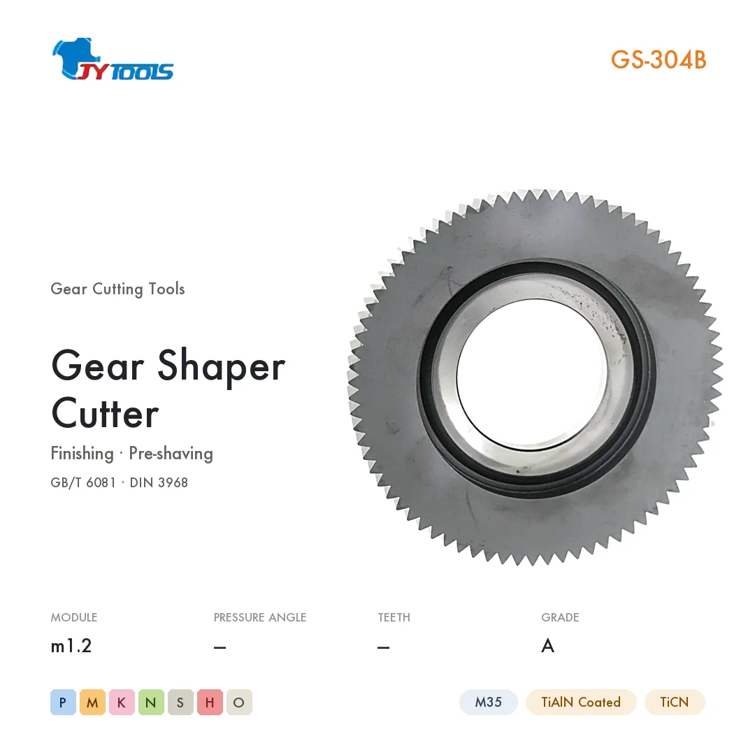 GS-304B Gear Shaper Cutter