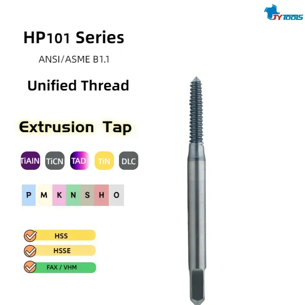 HP101 carbide tap series card