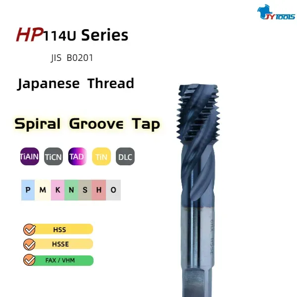 High-Speed Steel Taps from JIAYI