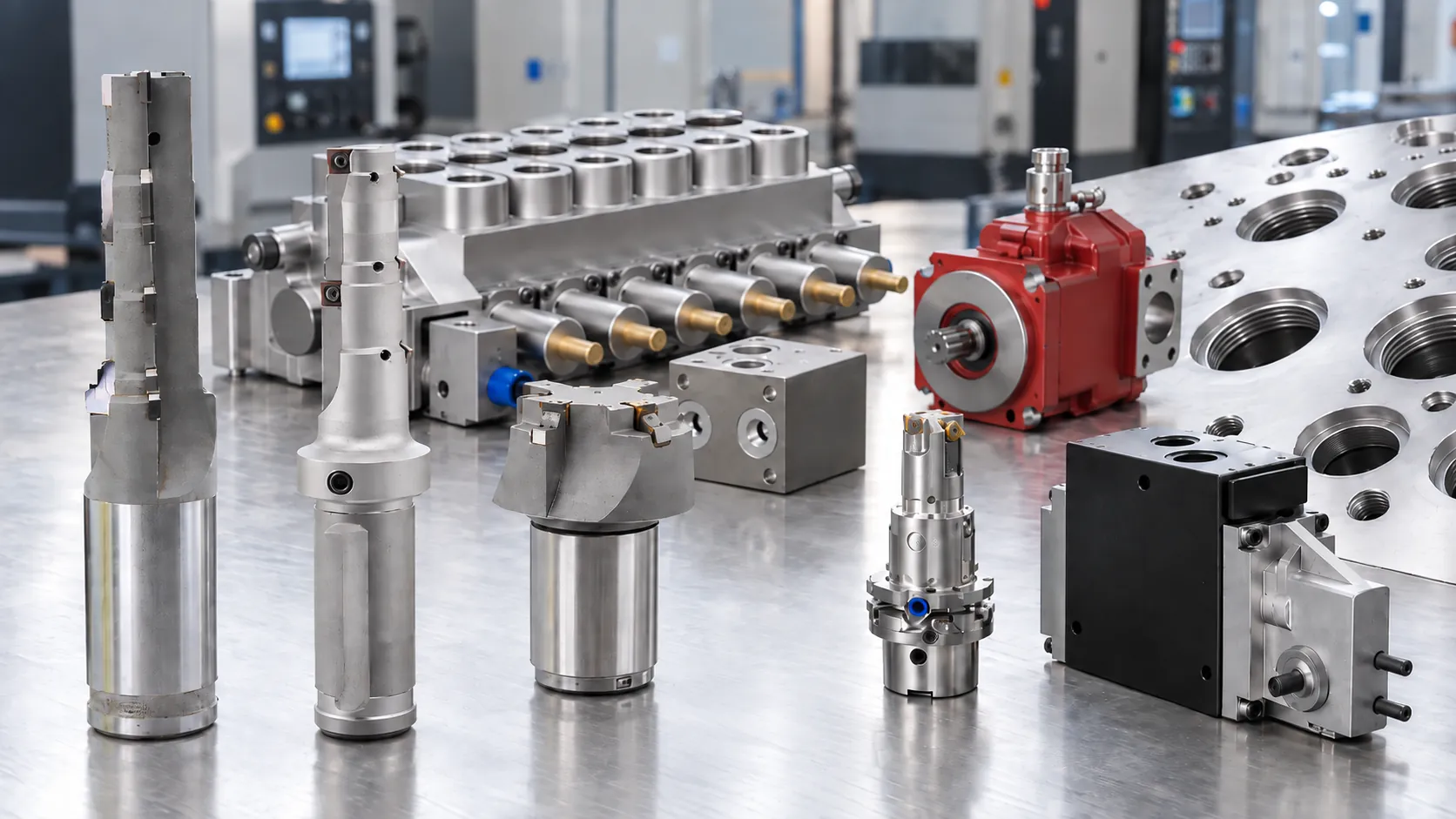 Precision cavity reamers and form tools for HydraForce-type cartridge valve cavities