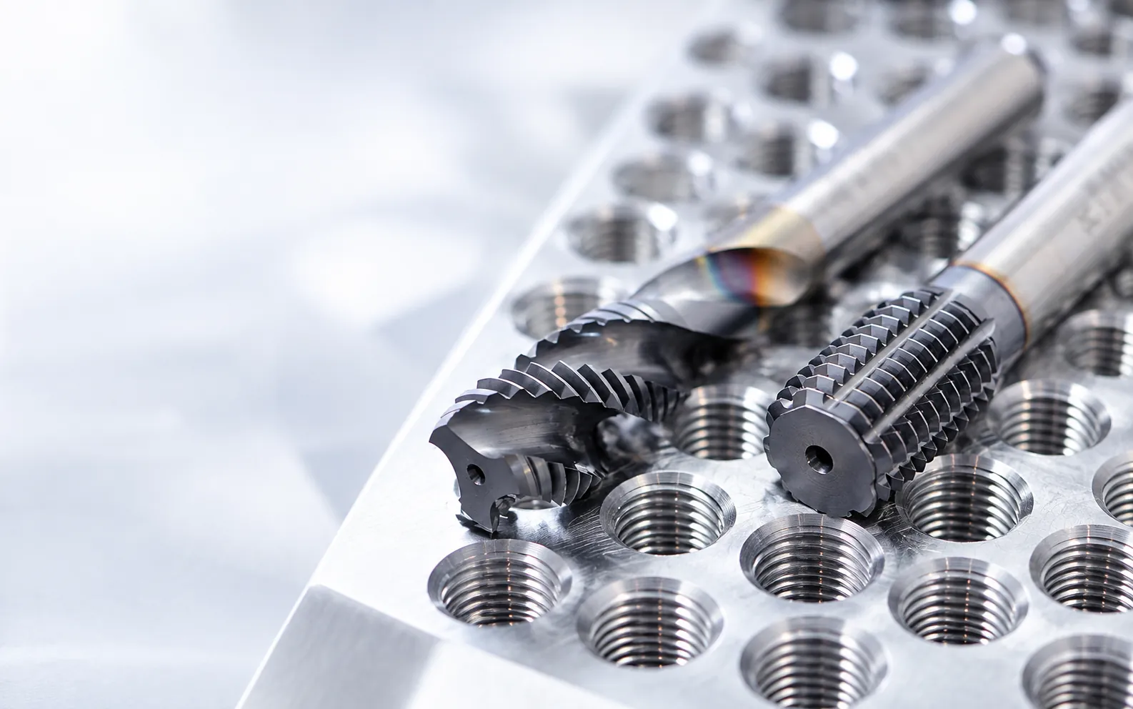 JIAYI solid carbide taps for repeatable production threading