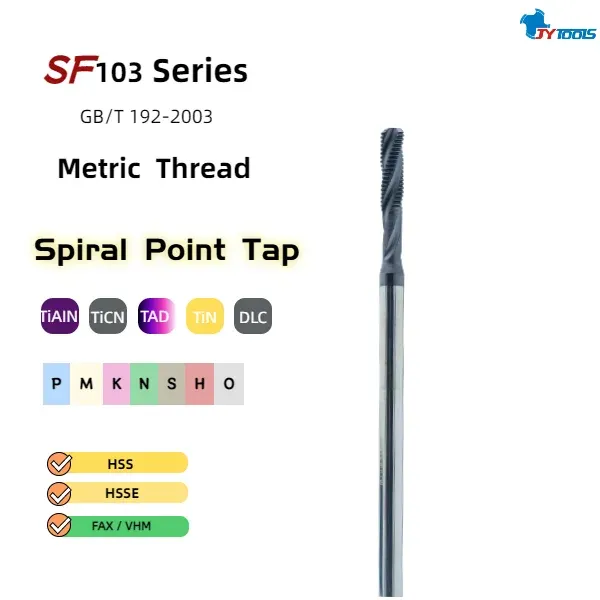 SF103 carbide tap series card
