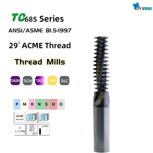 TC685 thread milling cutter series card