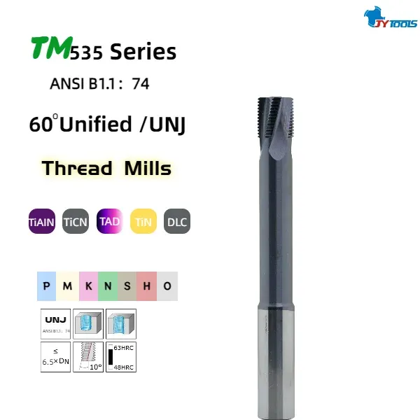 TM535 thread milling cutter series card