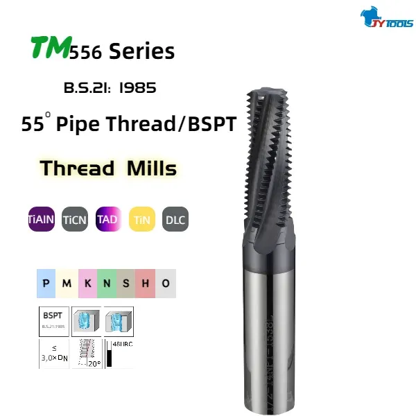 TM556 thread milling cutter series card