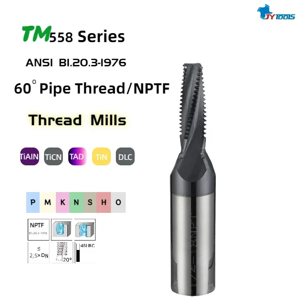 TM558 thread milling cutter series card