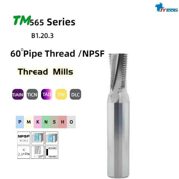 TM565 thread milling cutter series card