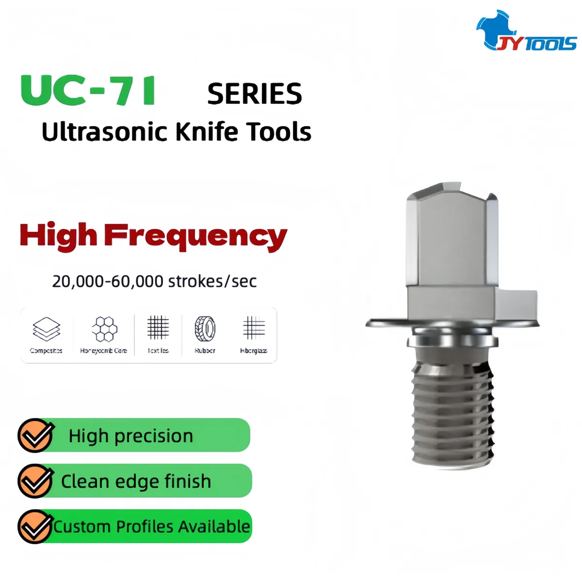 UC-71 Series Ultrasonic Knife Tools